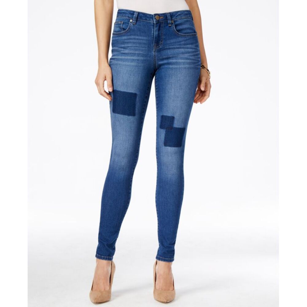 Style & Co. Petite Patchwork Jeggings Fiji 4P